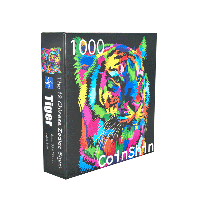 Παζλ 1000 τεμαχίων με θέμα πανδημία και ζώα για οικιακή οικογενειακή εκπαίδευση και χαλάρωση από το στρες — (Υλικό: Χαρτί; Κατηγορία: Πλατύ παζλ; Επεξεργασία: Προσαρμοσμένες εικόνες; Συσκευασία: Heaven and Earth κουτί; Ηλικίες: 7–14 ετών)