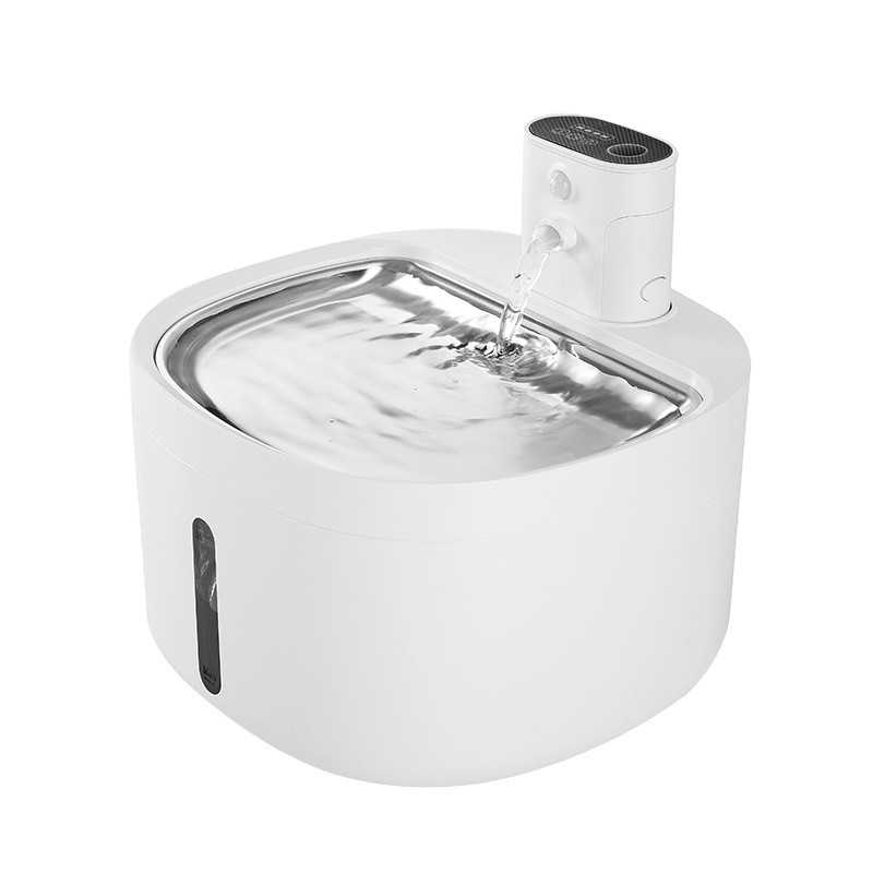 Išmanus gyvūnų vandens dozatorius, modelis C5, palaiko programėlę, ištraukiamas dizainas, tinkamas katėms ir šunims, svoris 0,8 kg