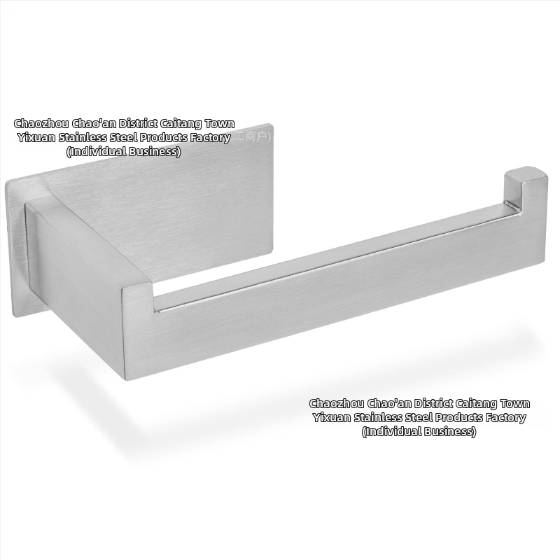 Стенно държач за хартиена кърпа и кърпи за лице | марка Yixuan | неръждаема стомана | повърхност: спрей-пластмаса | форма: квадратна | стил: модерен минимализъм