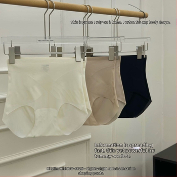 Moterų aukštos juosmens kelnaitės iš nailono, mezginiai, kvėpuojančios, su viskozės įdėklu 90-95%