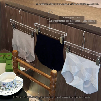 Moterų aukštos juosmens kelnaitės iš nailono, mezginiai, kvėpuojančios, su viskozės įdėklu 90-95%