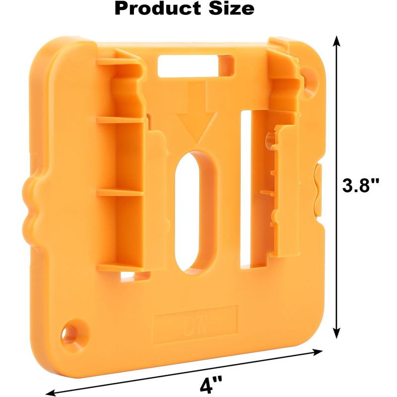 DeWalt 20V/60V držač baze baterije s kukom za DCB200