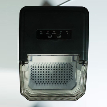 Ledo gaminimo įrenginys — nešiojamas namų ledų gamintojas su automatiniu veikimu (Model Ic0007, 220V, 85W, 1.5L, tinka 3 asmenims)