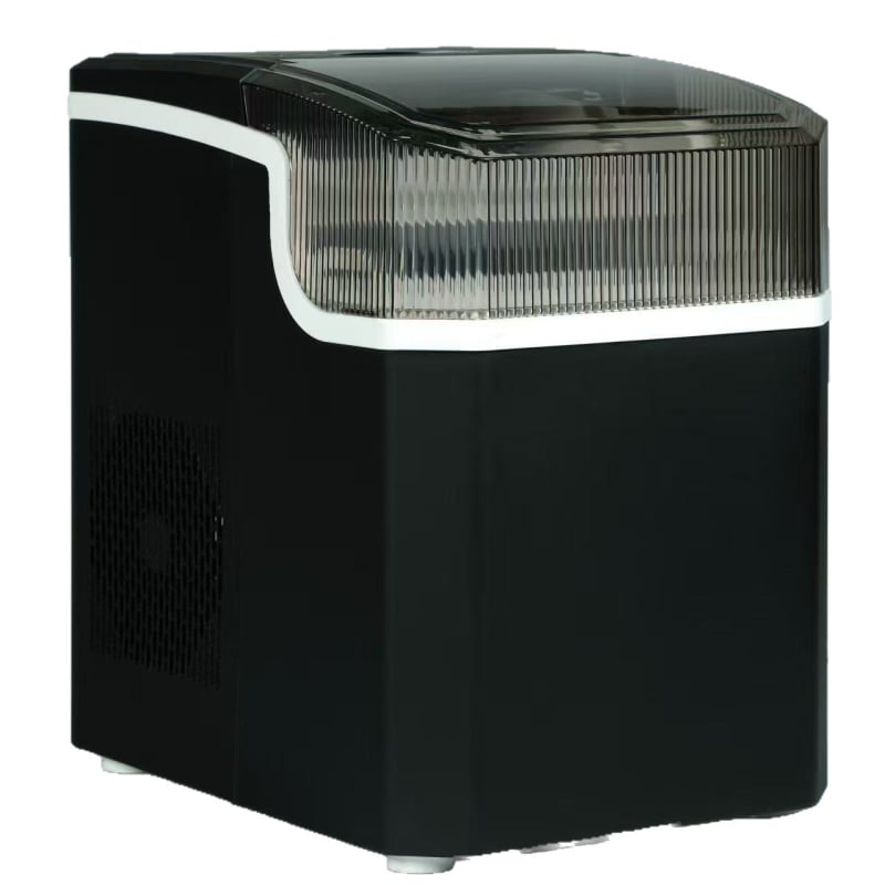 Ledo gaminimo įrenginys — nešiojamas namų ledų gamintojas su automatiniu veikimu (Model Ic0007, 220V, 85W, 1.5L, tinka 3 asmenims)