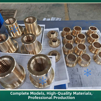 Matica s plosnim licem – bakar, trapezni vodilni vijak MTSPFR/MTSPFL/MTSPNR