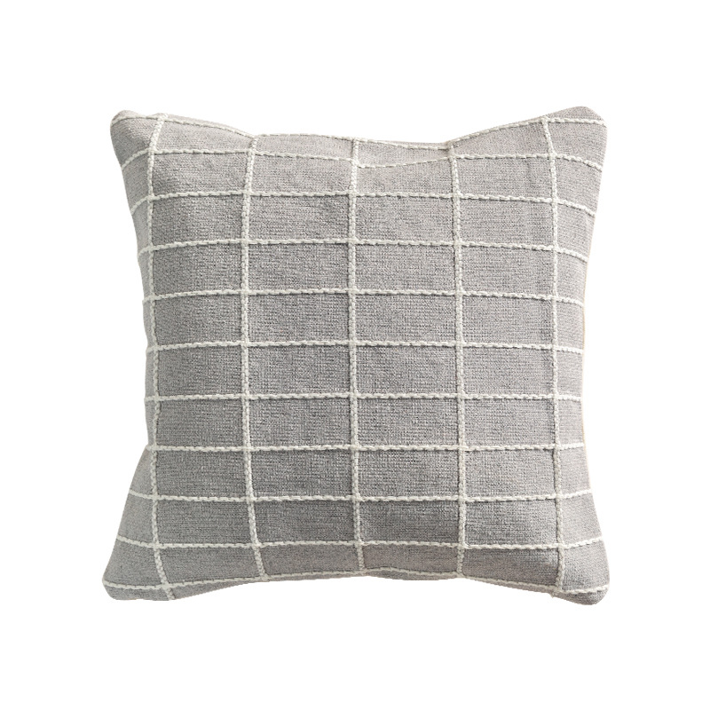 Juosmens pagalvės užvalkalas, Qingyan serija, medžiaga: 45% medvilnė + 45% poliesteris + 10% viskozė, šiuolaikinis minimalistinis stilius, tinkamas svetainei, automobiliui, biurui, miegamajam