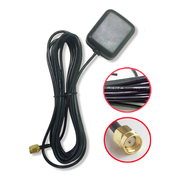 Beidou GPS dviejų režimų automobilinė antena su DVD navigacija, SMA jungtis, ABS korpusas