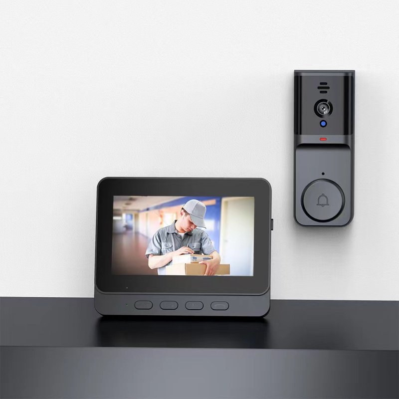Видео домофон TOPU.Y I5-364 — интелигентен, с дисплей, безжичен интерком и HD видеонаблюдение