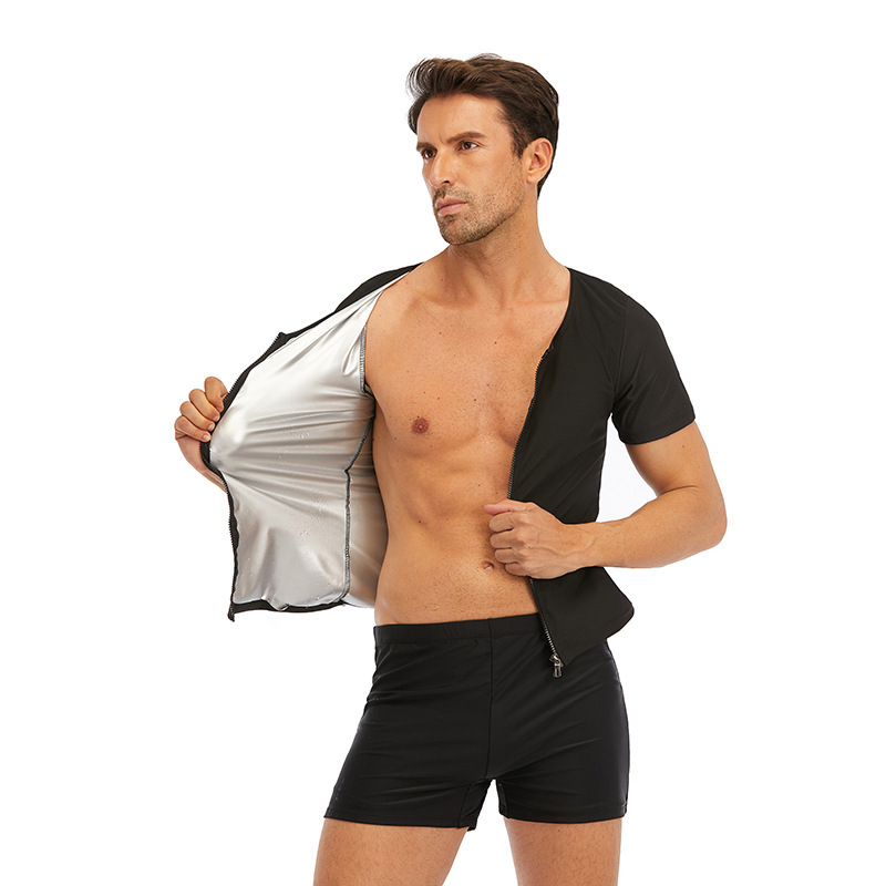 Unisex sportinis viršus su užtrauktuku ir apvaliu kaklu, poliesterio audinys su PU pamušalu, visų metų treniruotėms (bėgiojimas, važiavimas dviračiu, šokiai)