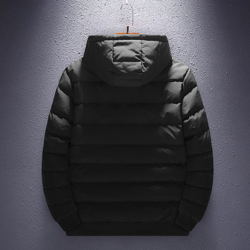 Muška dvostruka jakna s kapuljom, zatvaračem, punjena poliesterom, podstava od poliester