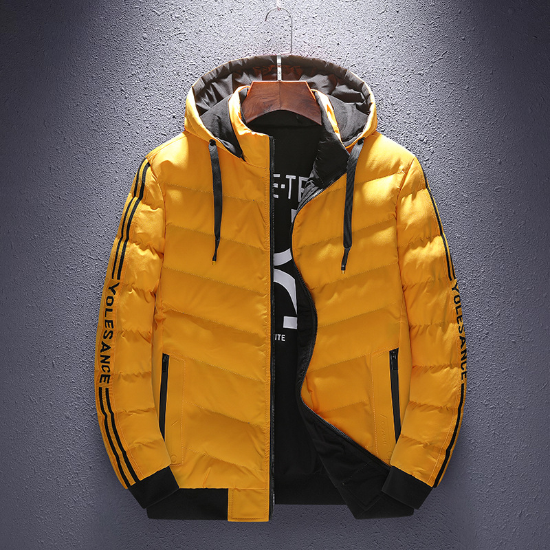 Muška dvostruka jakna s kapuljom, zatvaračem, punjena poliesterom, podstava od poliester