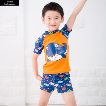 Διαχωριζόμενο μαγιό για αγόρια, με μοτίβο καρτούν (Ύφασμα: νάιλον; 82% πολυεστέρας; επένδυση πολυεστέρα με 8% σπαντέξ; Ηλικίες 3–10 ετών)