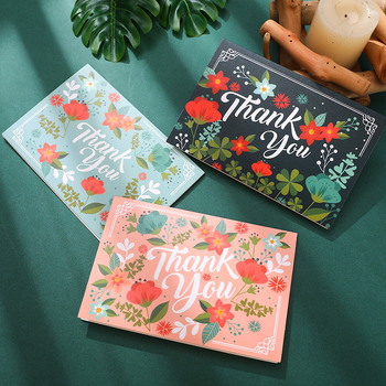 Moyou Ευχετήρια Κάρτα - Για Χειρόγραφη Σημείωση, Έγχρωμη Εκτύπωση, Απλό και Μοντέρνο Στυλ, Χαρτί