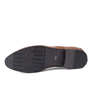 Vyriniai Oxford batai (brogai) iš karvų odos, guma padas, verslo stilius, smailus pirštas