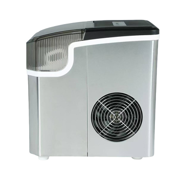 Kompaktiška nerūdijančio plieno ledų gamybos įranga, visiškai automatizuota; talpa 1,5 L, įtampa 100-240V, galia 85W