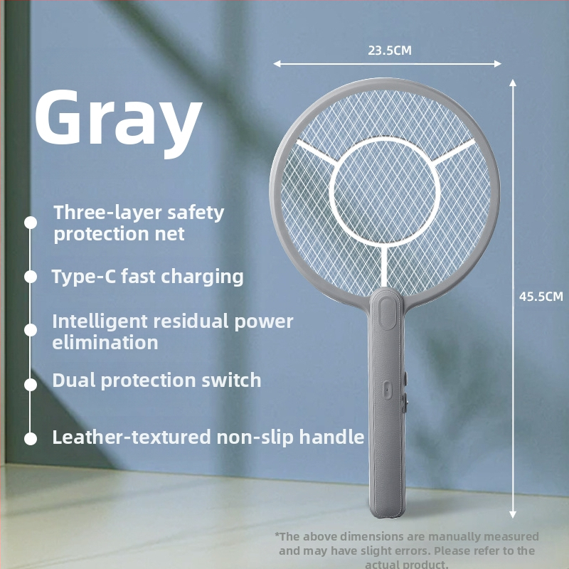 Le Xueer Elektrinis uodų atbaidiklis su įmontuota baterija, USB įkrovimu ir LED apšvietimu, baterijos talpa 1001–1600 mAh, įkrovimo laikas 3–5 valandos