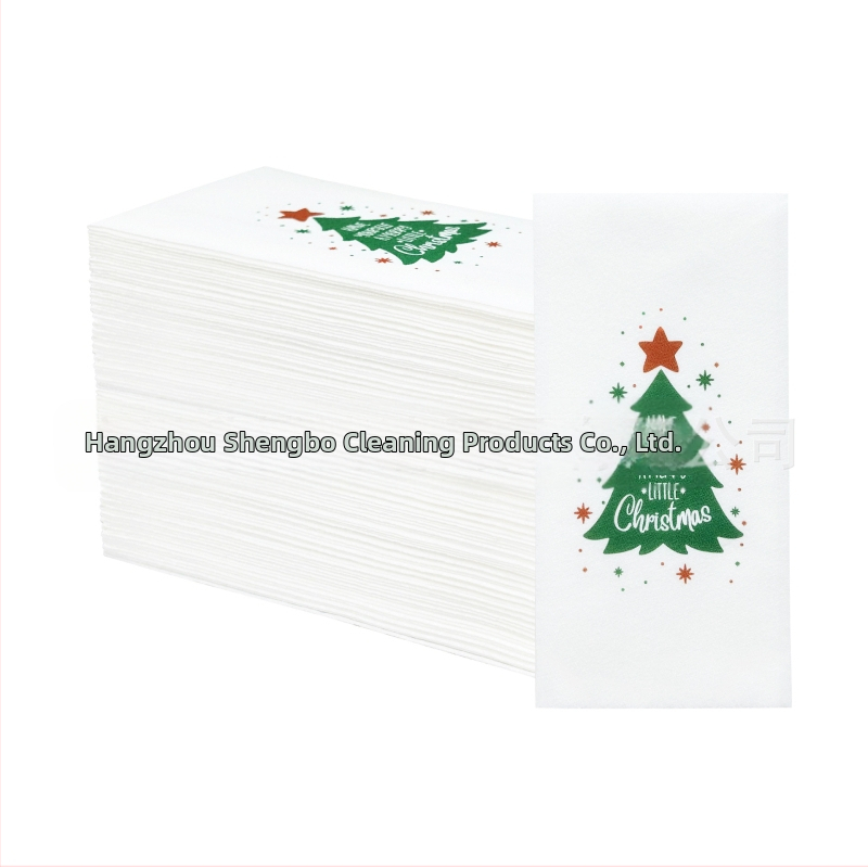 Μίας χρήσεως χαρτοπετσέτα χωρίς σκόνη και τραπεζομαντήλιο για δυτικά εστιατόρια, εκτύπωση λογότυπου, προσαρμοσμένο, 25/50 φύλλα, ύλη: virgin ξύλινος πολτός, υψηλής ποιότητας χαρτί