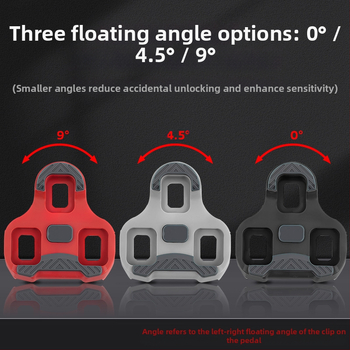 Κλιπ πεταλιού ποδηλάτου από νάιλον, μοντέλο 7205, μάρκα Obeiwang, unisex