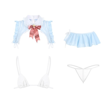 Lolita stiliaus Bunny Girl apatiniai, poliesteris, pagrindinis pluoštas 90–95%, unisex, Shuyao, 2024 m. vasara