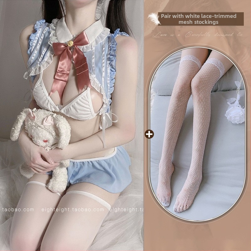 Lolita stiliaus Bunny Girl apatiniai, poliesteris, pagrindinis pluoštas 90–95%, unisex, Shuyao, 2024 m. vasara