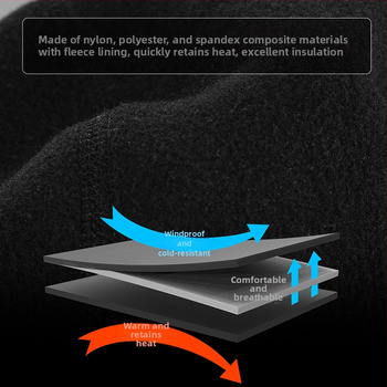 Rhinowalk dviračio veido kaukė, audinys Spandex/Lycra, unisex