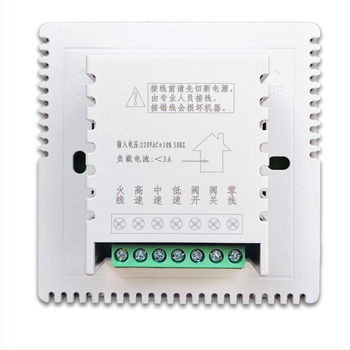 Κεντρικός πίνακας ελέγχου κλιματισμού με διπλή οθόνη, Wi‑Fi απομακρυσμένος έλεγχος για υδραυλικό σύστημα ψύξης, εγκατάσταση σε κουτί τύπου 86, τάση AC220V