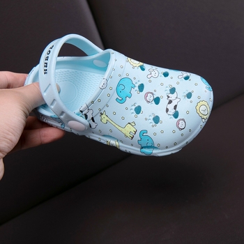 Παιδικά σανδάλια EVA με τρύπες - αντιολισθητικά, μαλακή σόλα EVA, καρτούν μοτίβο, unisex