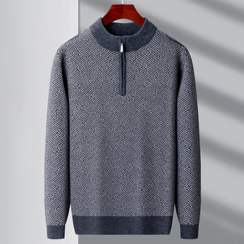 Kašmyro megztinis 100%; tankus žieminis modelis; apvalus kaklo iškirptė; ilgos rankovės; standartinė ilgis 50–65 cm