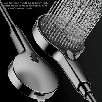 Slėgio dušo komplektas su rankiniu purškimo įtaisu – ABS, Skandinavijos stilius, nešiojamas, modelis Hand spray, darbinė temperatūra 0–90°C