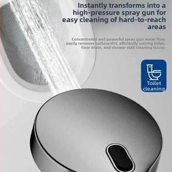 Slėgio dušo komplektas su rankiniu purškimo įtaisu – ABS, Skandinavijos stilius, nešiojamas, modelis Hand spray, darbinė temperatūra 0–90°C