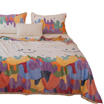 Pieno veliūro pledas – Poliesteris, 1000–1500 g, Keturi metų laikai, Cheminis pluoštas