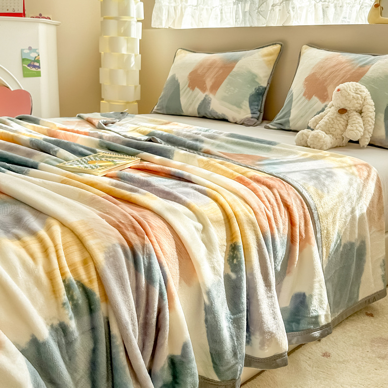 Pieno veliūro pledas – Poliesteris, 1000–1500 g, Keturi metų laikai, Cheminis pluoštas