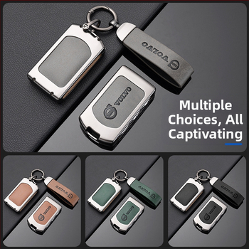 Volvo raktų dėkliukas su sagtimi – cinko lydinys, aukštos kokybės, suderinamas su XC60, XC90, S90, S60, V40, V90, S60L