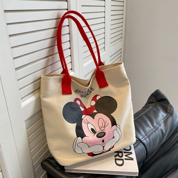 Τσαντα μαμάς από καμβά για ταξίδια, χωρητικότητα 20–35L, κορεάτικο στυλ, αδιάβροχη, κλείσιμο με κορδόνι