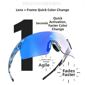 SCVCN Dviračių akiniai su TR90 rėmeliu, atsparūs vėjui, suderinami su dioptriniais akiniais