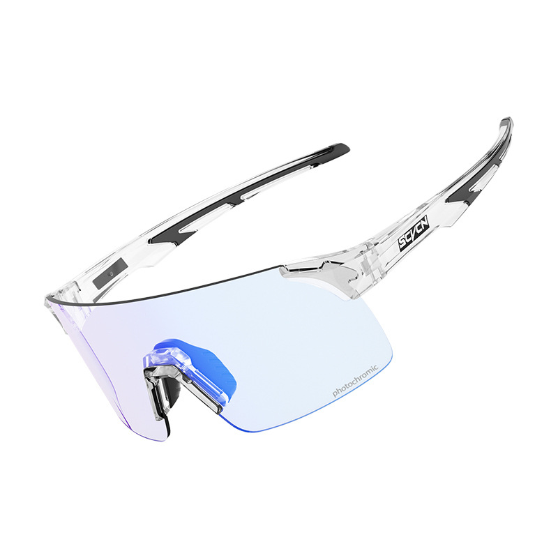 SCVCN Dviračių akiniai su TR90 rėmeliu, atsparūs vėjui, suderinami su dioptriniais akiniais