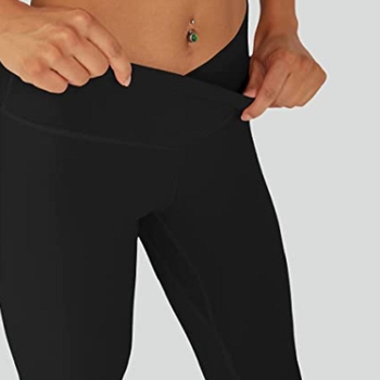 Γυναικείοι παντελόνες με ψηλή μέση, μικρο-φλάιρ σε ευρεία γραμμή, υπερελαστικό ύφασμα (79% πολυεστέρας)