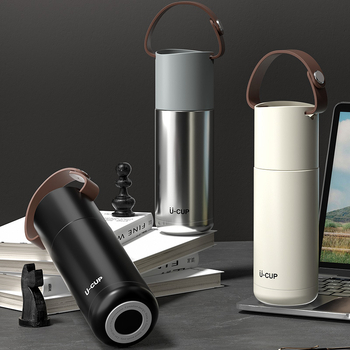 Θερμός κύπελλο από ανοξείδωτο χάλυβα 304, διπλού τοιχώματος κενού, φορητό για εξωτερική χρήση, προσαρμοσμένο λογότυπο