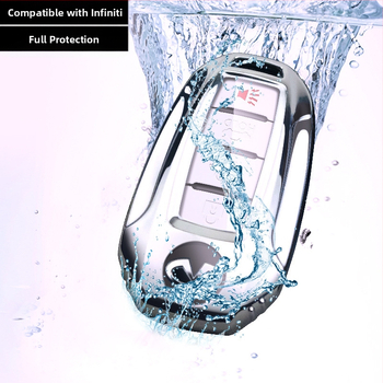 Infiniti raktų dėklas QX50 ir QX60 – TPU minkšta guma, etninis stilius