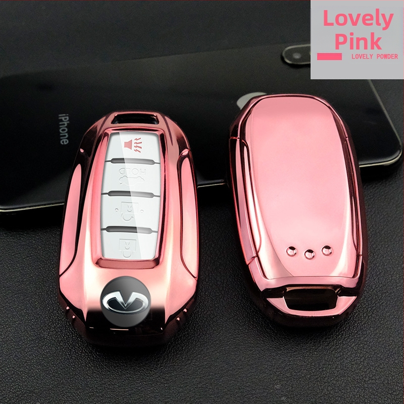 Infiniti raktų dėklas QX50 ir QX60 – TPU minkšta guma, etninis stilius