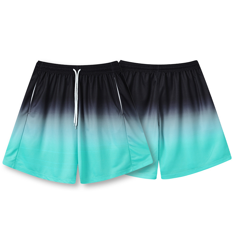 Unisex plaukimo šortai su atspaudu, poliesterio pluošto mišinys, 100% poliesterio pamušalas, tinkami plaukimui ir vandens sportams