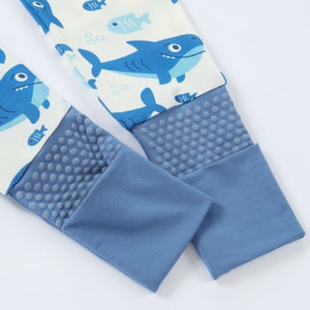 Μωρό ολόσωμη φορμάδα από μπαμπού ίνες, διπλό φερμουάρ, μακριά μανίκια, όλους τους καιρούς, 95% μπαμπού, 5% βαμβάκι, για ηλικίες 1–3 ετών