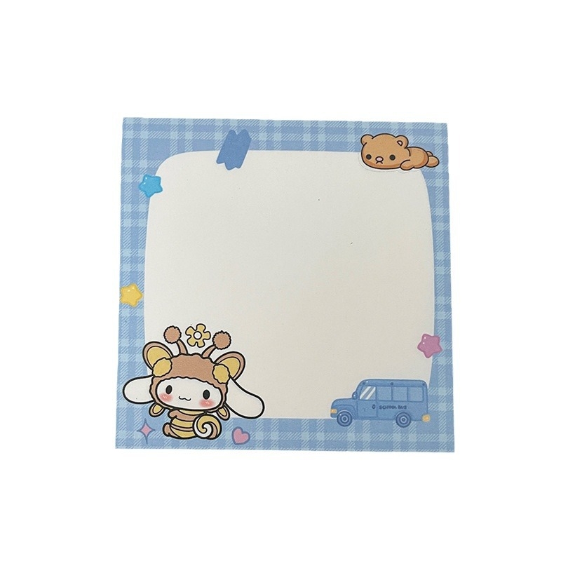 Neslīdojošs papīra bloknotes studentiem — minimālistisks dienasgrāmatas dekors, bez IP atļaujām