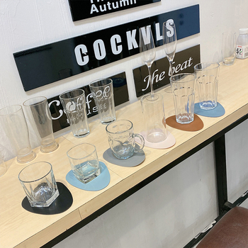 Odinis padėklas puodeliui, nereguliarus kontūras, šiuolaikiškas paprastumas, prekės ženklas The Emperor of the Boat