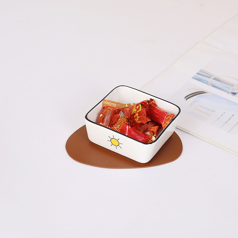 Odinis padėklas puodeliui, nereguliarus kontūras, šiuolaikiškas paprastumas, prekės ženklas The Emperor of the Boat