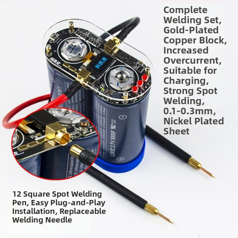 K7 LCD ekranas su išmaniuoju valdymu, dvigubo impulso taškavimo suvirinimo įrenginys, valdymo plokštė Li-ion 18650 baterijoms, DIY priedas, modelis 1003502694