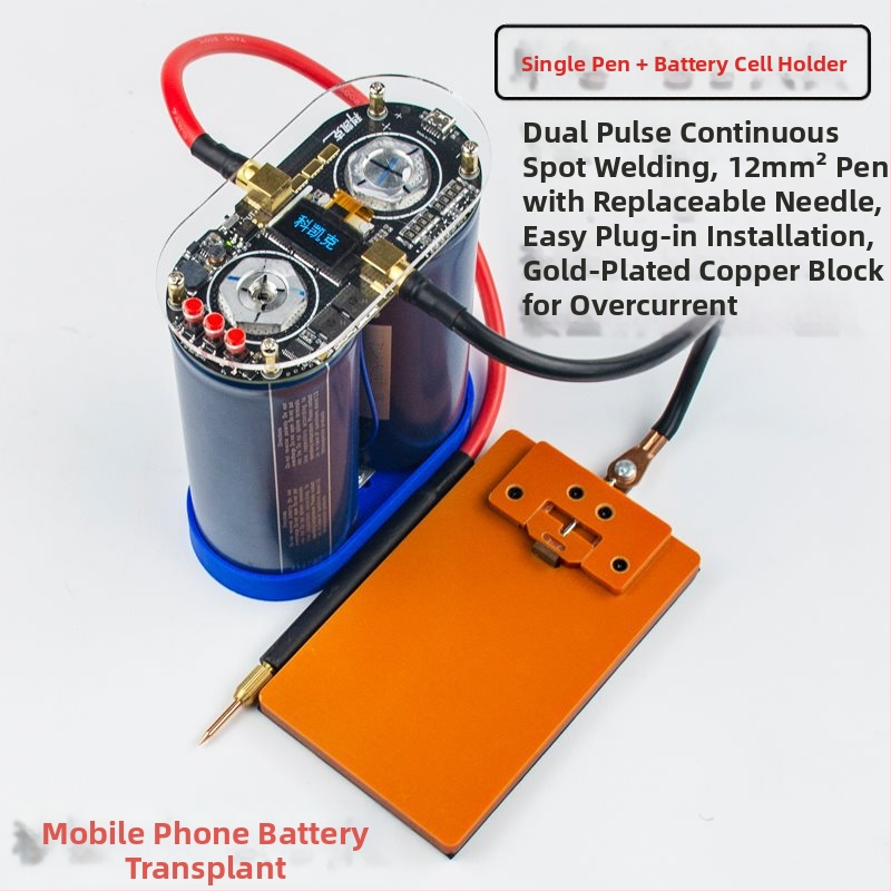 K7 LCD ekranas su išmaniuoju valdymu, dvigubo impulso taškavimo suvirinimo įrenginys, valdymo plokštė Li-ion 18650 baterijoms, DIY priedas, modelis 1003502694