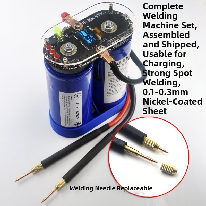 K7 LCD ekranas su išmaniuoju valdymu, dvigubo impulso taškavimo suvirinimo įrenginys, valdymo plokštė Li-ion 18650 baterijoms, DIY priedas, modelis 1003502694