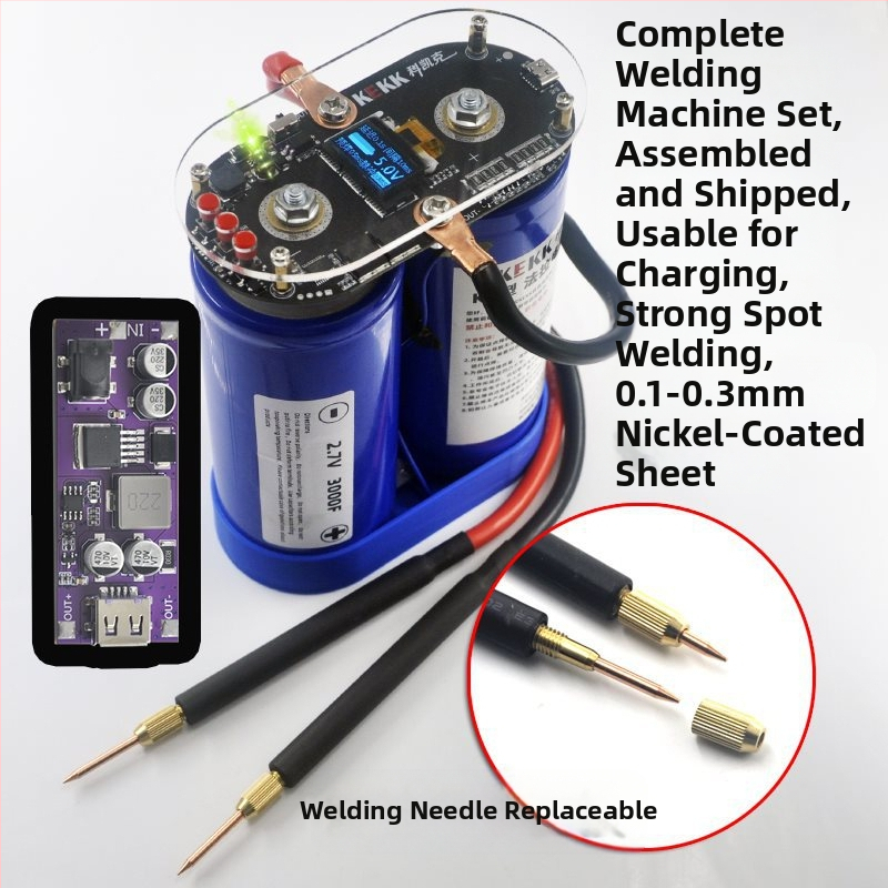 K7 LCD ekranas su išmaniuoju valdymu, dvigubo impulso taškavimo suvirinimo įrenginys, valdymo plokštė Li-ion 18650 baterijoms, DIY priedas, modelis 1003502694