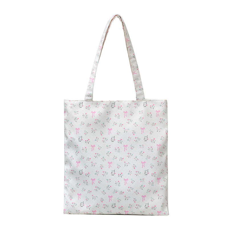 Unisex tote bag με σχέδιο 3D φλοράλ, αδιάβροχο νάιλον, μεγάλη χωρητικότητα, καμπύλη ιμάντας ώμου, κατάλληλη για μαθητές εξωσχολικές δραστηριότητες